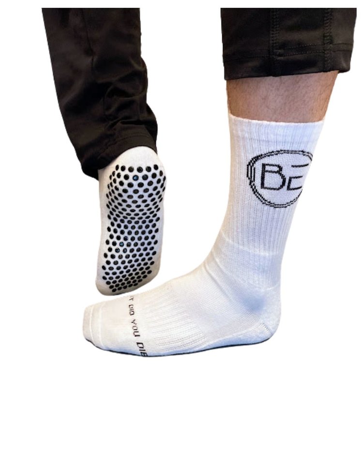 BE But Did You Die Grip Socks